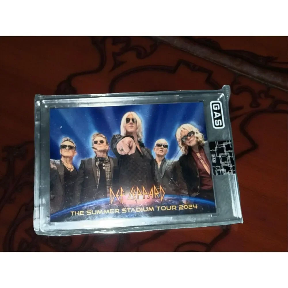 GAS Def Leppard 2024 Summer Stadium Tour Trading Card VIP Exclusive MINT Sealed